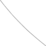 0.55mm Box Chain with Spring Ring and Q-Tag