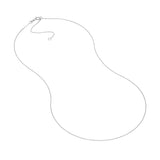 0.55mm Adjustable Box Chain with Spring Ring