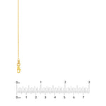 0.95mm Pendant Rope Chain with Lobster Lock