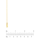0.95mm Pendant Rope Chain with Lobster Lock