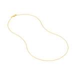 0.95mm Pendant Rope Chain with Lobster Lock