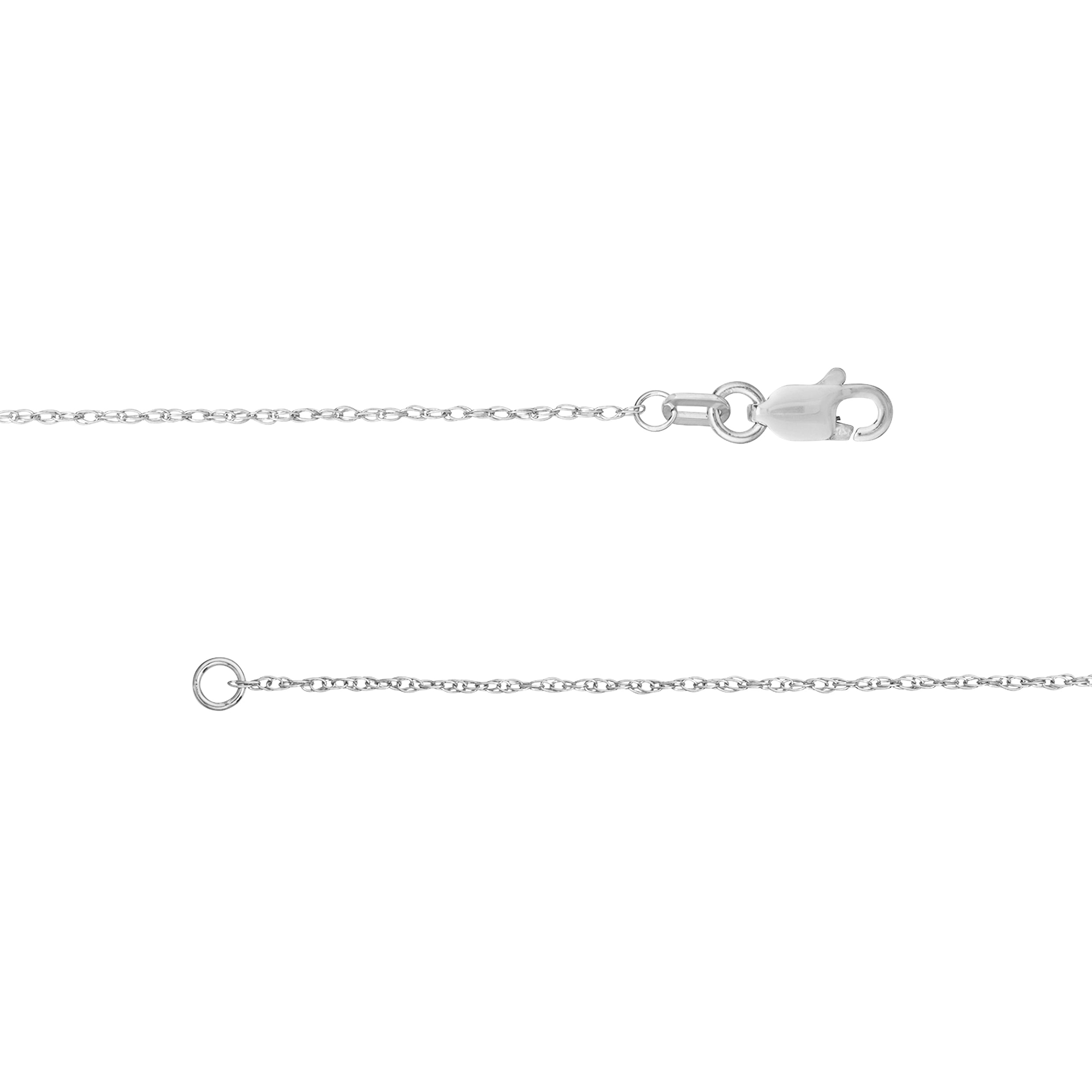 0.95mm Pendant Rope Chain with Lobster Lock