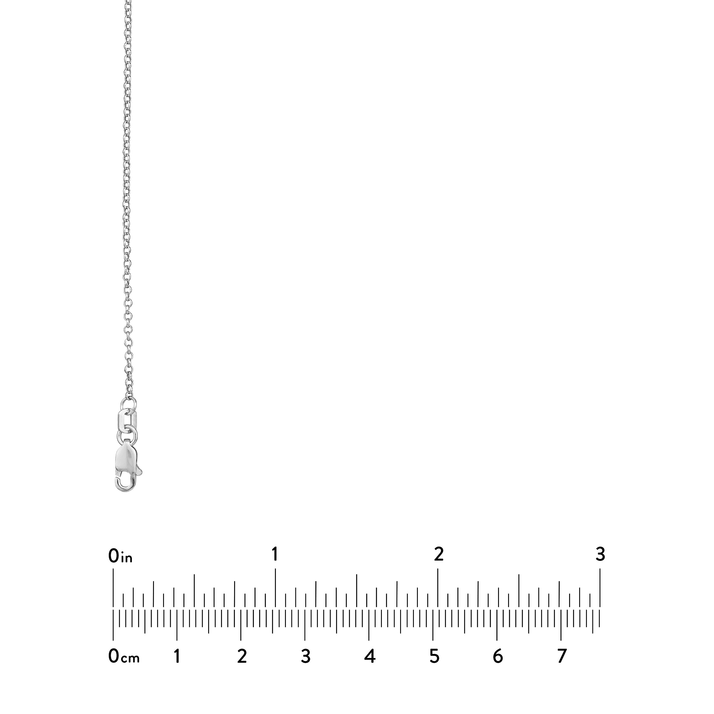 1.5mm Rolo Chain with Lobster Lock