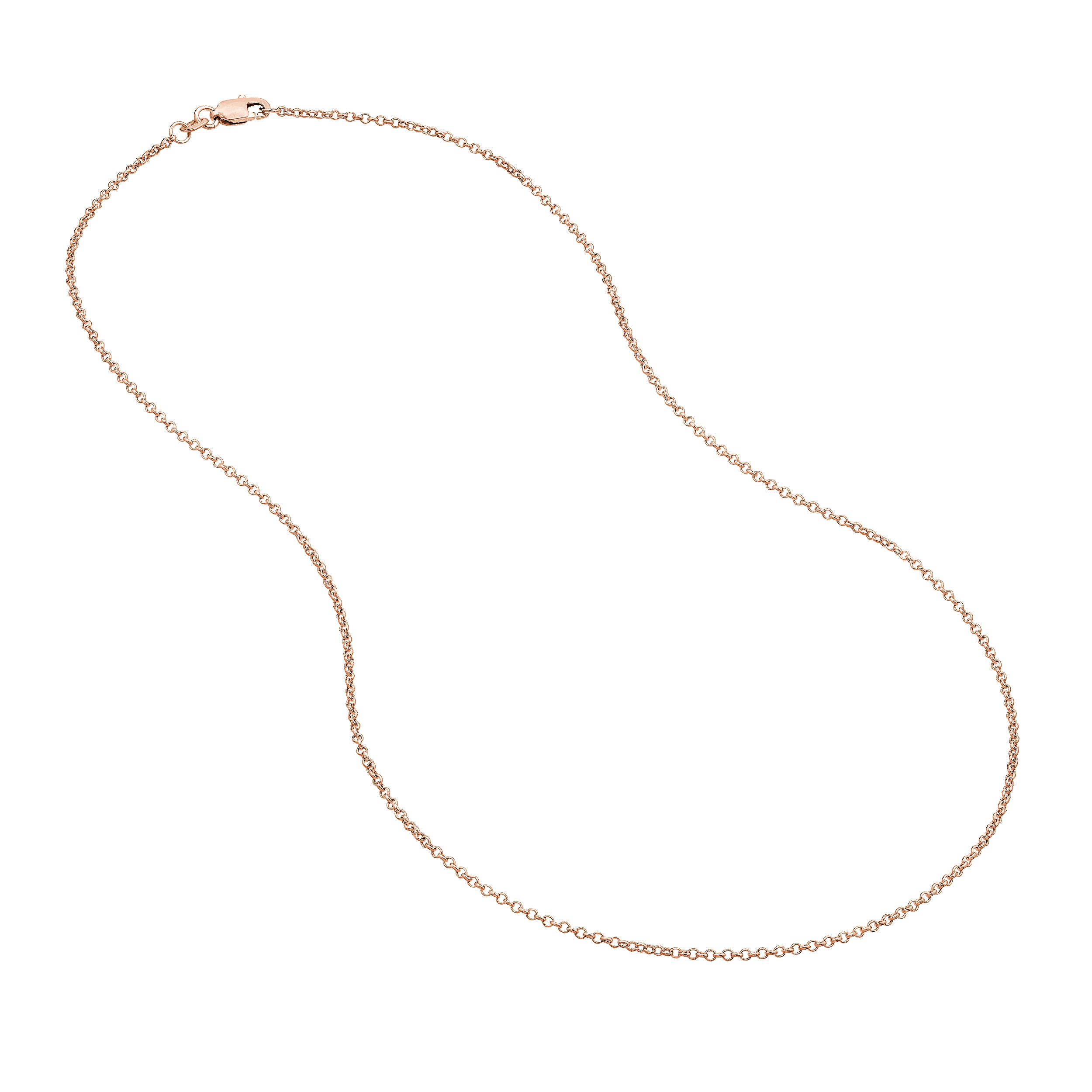 1.5mm Rolo Chain with Lobster Lock