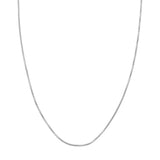 1.8mm Hollow Round Box Chain with Lobster Lock