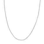 2.6mm Hollow Round Box Chain with Lobster Lock
