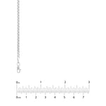 2.6mm Hollow Round Box Chain with Lobster Lock