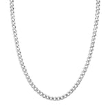 5.7mm Concave Cuban Curb Chain with Lobster End Caps