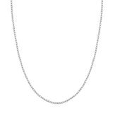 Sterling Silver 2.15mm Designer Rolo Chain with Lobster Lock