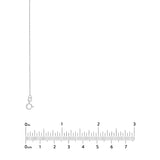 Sterling Silver 0.75mm Pendant Rope Chain