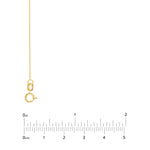 0.7mm Adjustable Cable Chain with Spring Ring
