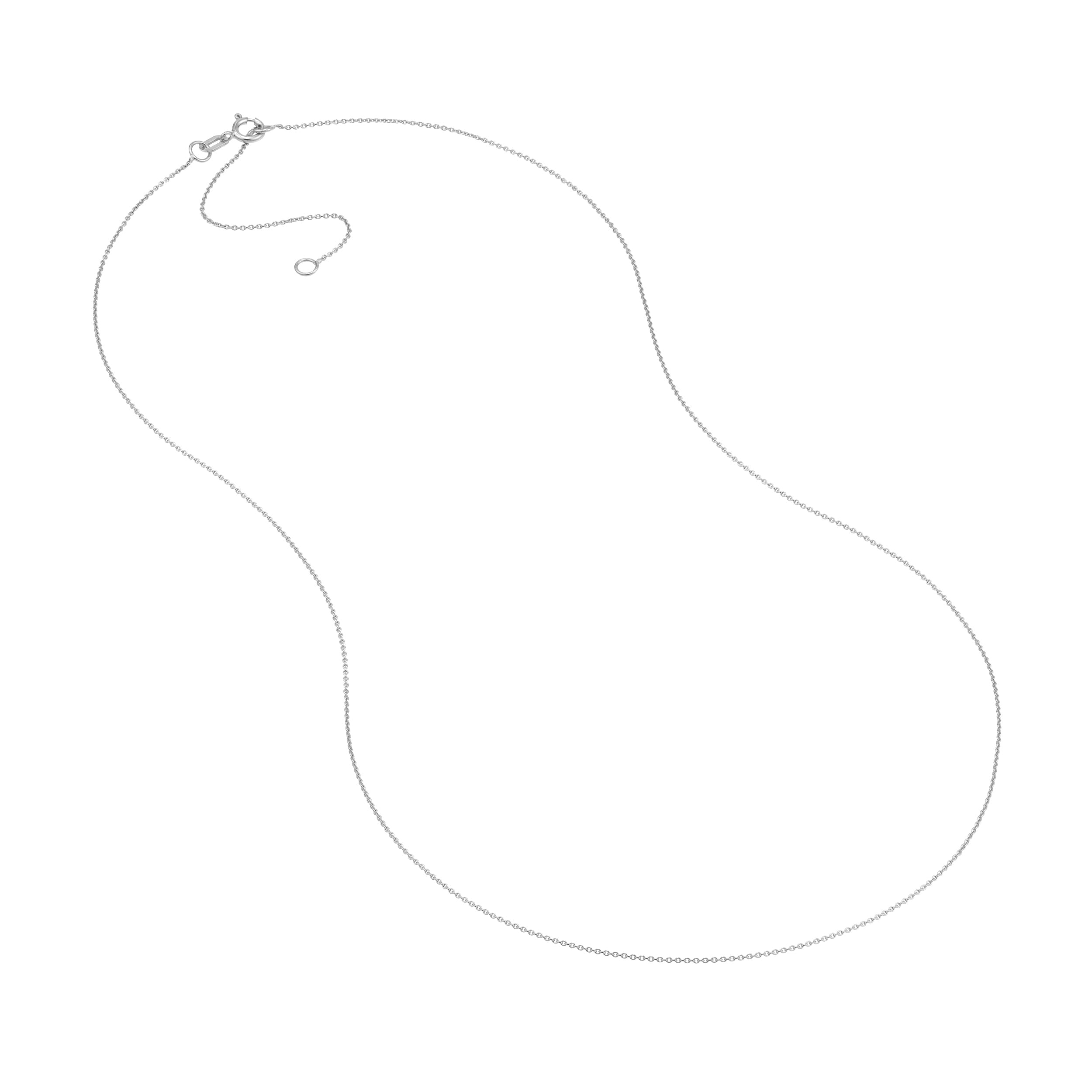 0.7mm Adjustable Cable Chain with Spring Ring