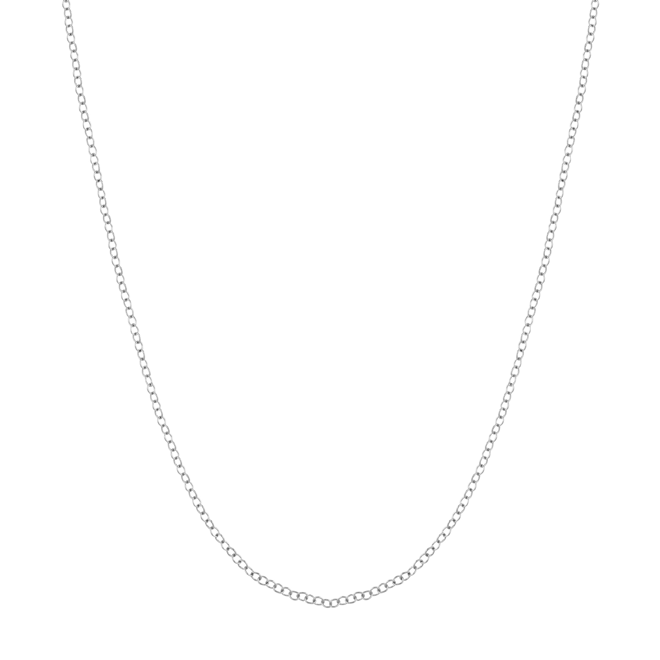 Sterling Silver 1.35mm Open Cable Chain