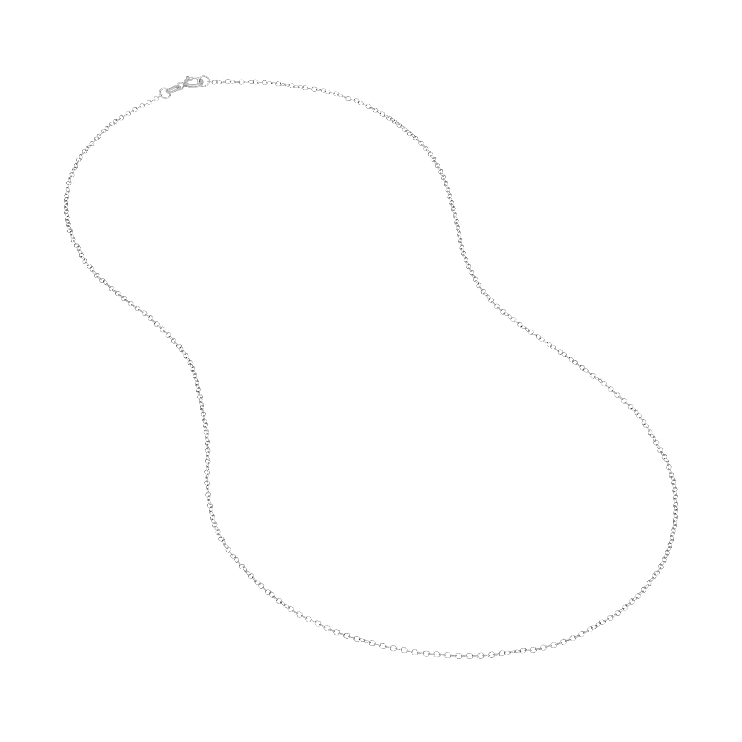 Sterling Silver 1.35mm Open Cable Chain