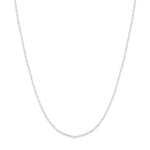 Sterling Silver 1.35mm Open Cable Chain
