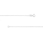 Sterling Silver 1.35mm Open Cable Chain