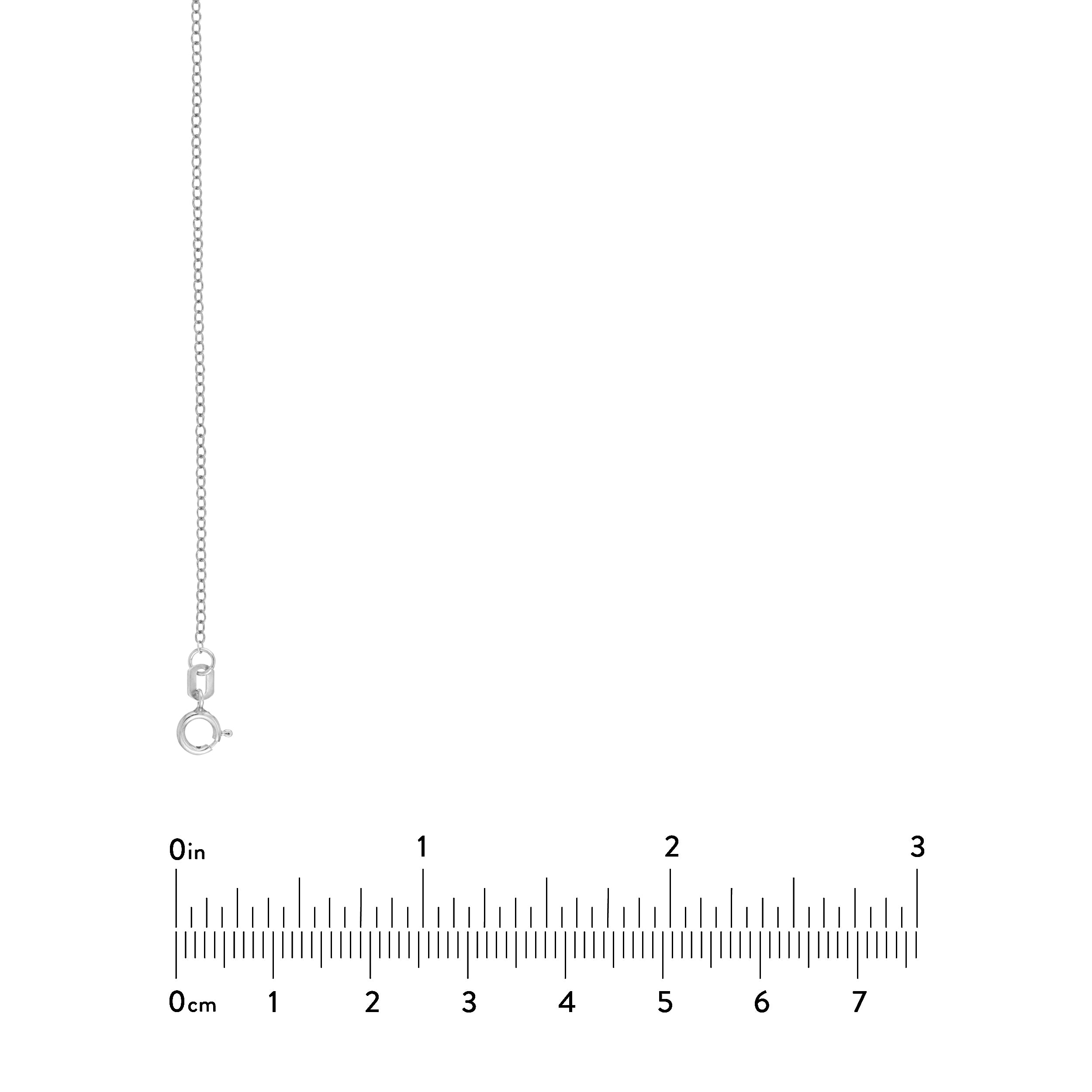 Sterling Silver 1.35mm Open Cable Chain