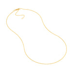 0.85mm Adjustable Wheat Chain with Lobster Lock