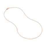 1.15mm Sparkle Singapore Chain with Lobster Lock