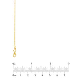 1.15mm Sparkle Singapore Chain with Lobster Lock