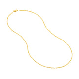 1.5mm Sparkle Singapore Chain with Lobster Lock