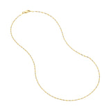 1.35mm Yellow/White Dorica Chain with Lobster Lock