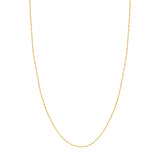 1.35mm Yellow/White Dorica Chain with Lobster Lock