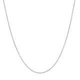 Sterling Silver 1.5mm D/C Crystal Cable