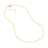 1.05mm Adjustable Wheat Chain with Lobster Lock