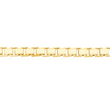 3.4mm Box Chain Bracelet with Spring Ring