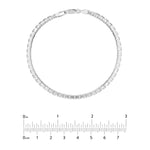 3.4mm Box Chain Bracelet with Spring Ring