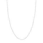 0.9mm Barrel Saturn Cable Chain with Spring Ring