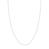 0.9mm Barrel Saturn Cable Chain with Spring Ring