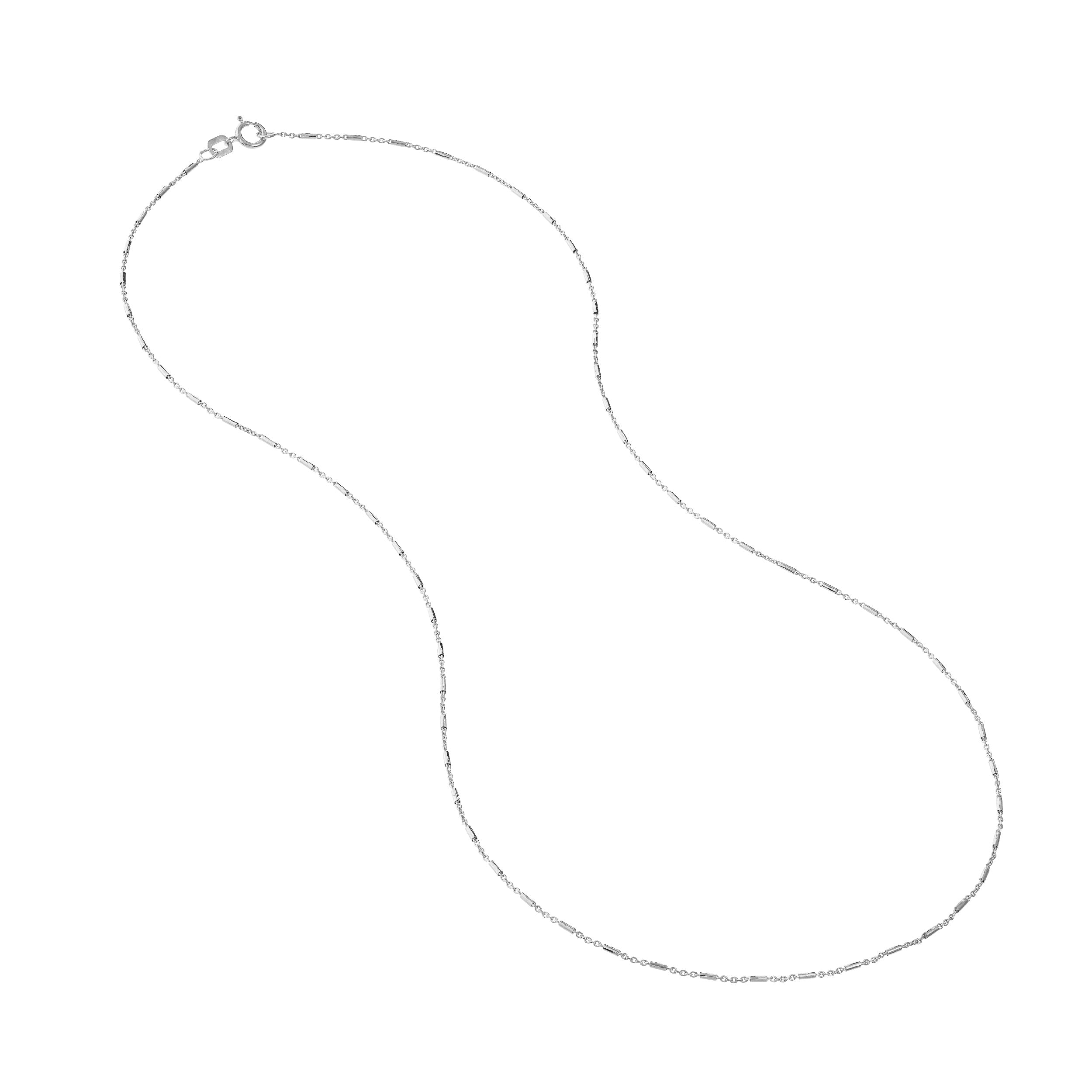 0.9mm Barrel Saturn Cable Chain with Spring Ring