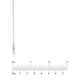 1.70mm Paper Clip Chain with Lobster Lock