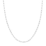 2.2mm Paper Clip Chain 060 with Lobster Lock