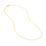 3.50mm Twist Heart Chain