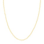 3.50mm Twist Heart Chain
