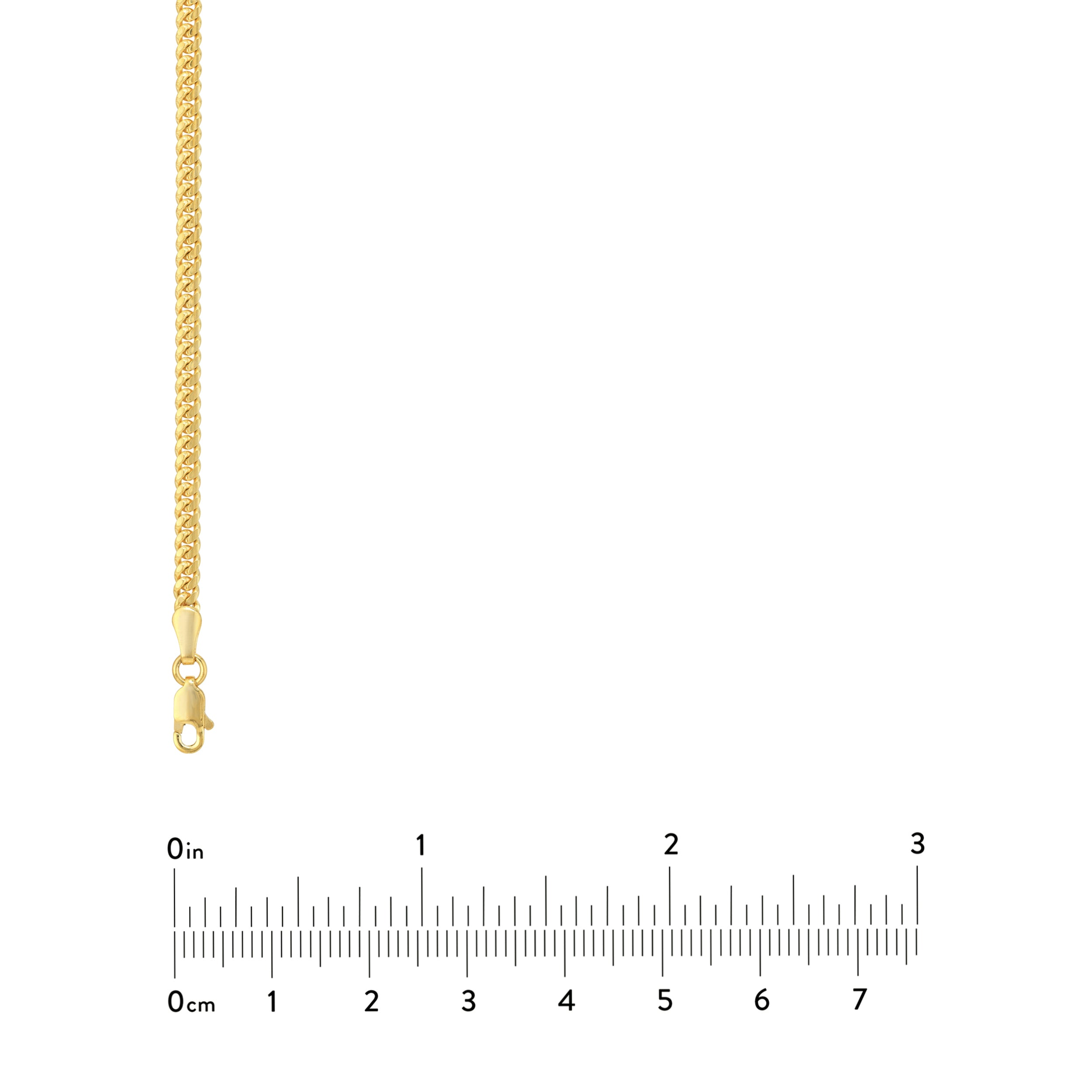 2.80mm T-Miami Cuban with Lobster Lock