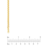 4.95mm Solid Round Box Chain with Lobster Lock