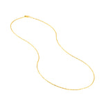 1.05mm D/C Tube Bead Chain with Lobster Lock
