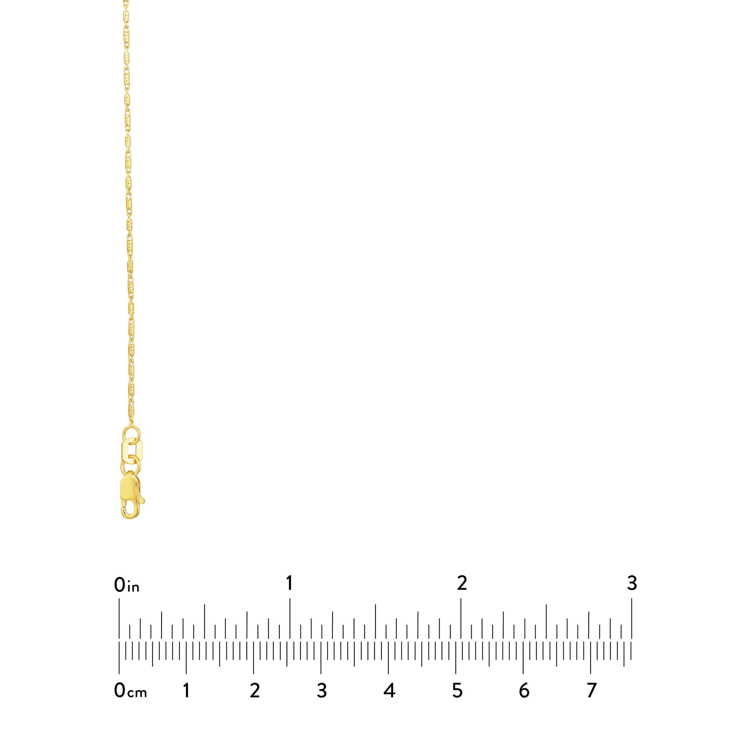 0.95mm D/C Tube Bead Chain with Lobster Lock