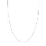 Triple Bead Saturn Chain with Lobster Lock