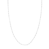 Triple Bead Saturn Chain with Lobster Lock