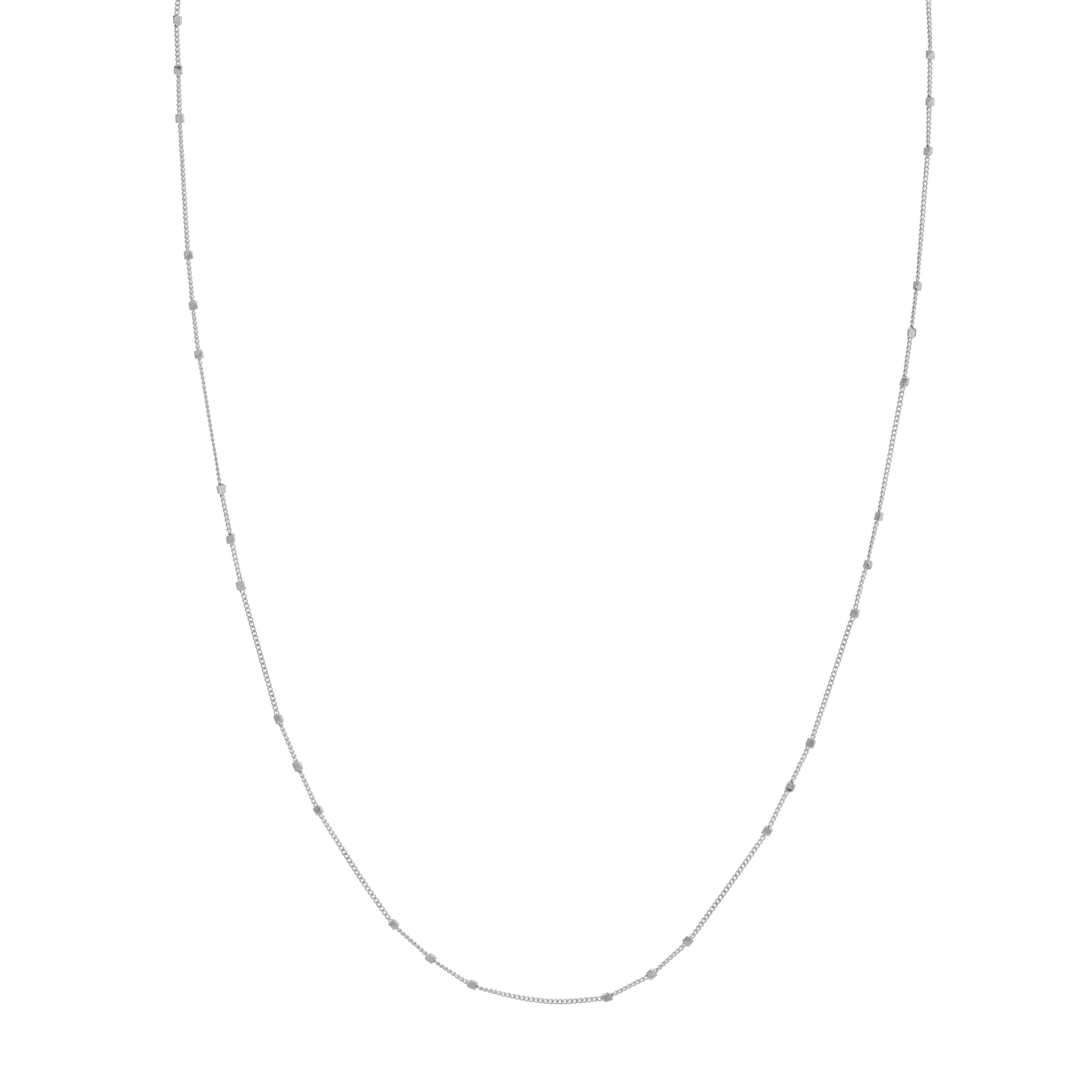 Triple Bead Saturn Chain with Lobster Lock