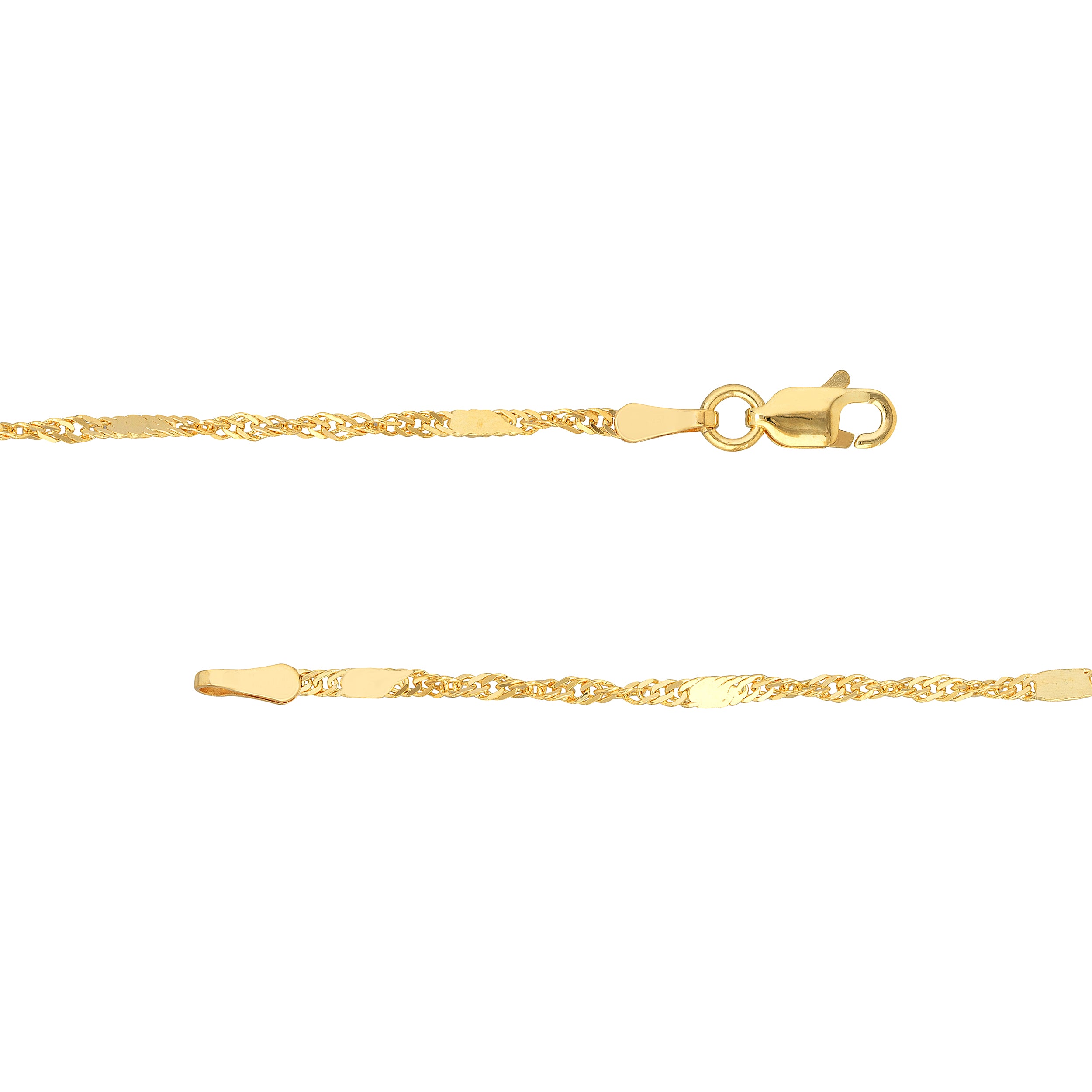 Singapore Flat Saturn Chain