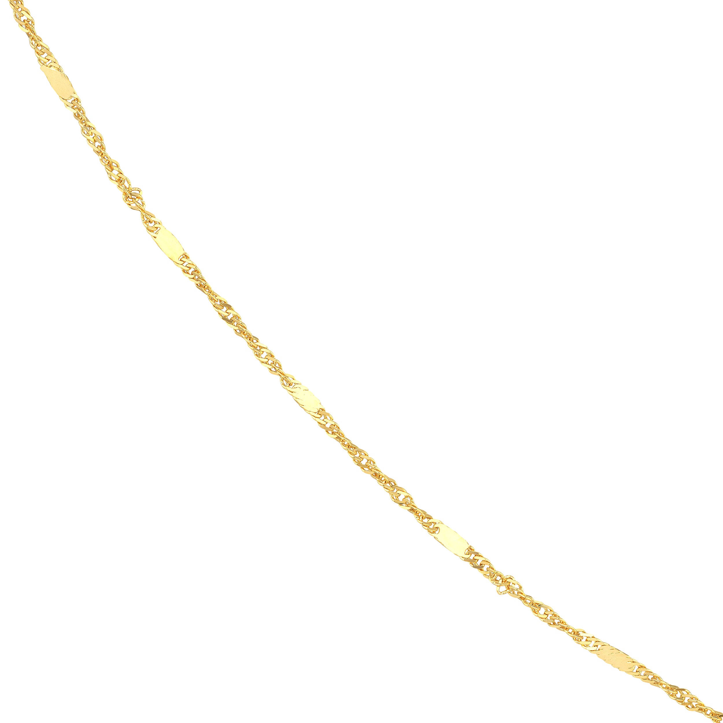 Singapore Flat Saturn Chain