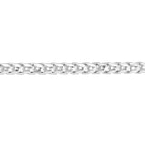 Round D/C Franco Chain Bracelet