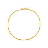 1.75mm Solid Round Box Chain with Lobster Lock