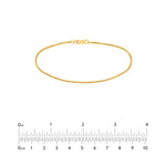 1.75mm Solid Round Box Chain with Lobster Lock